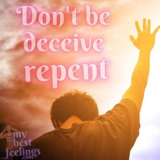 repent from your sin