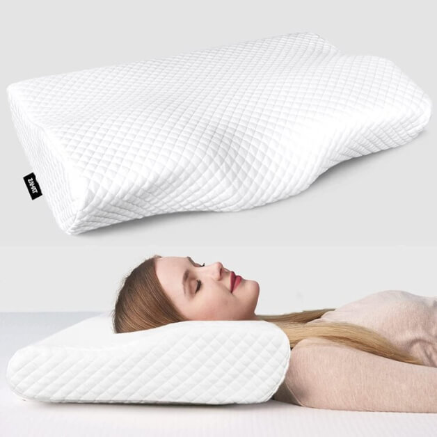 ZAMAT Contour Memory Foam Pillow for Neck Pain